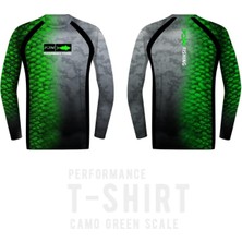 Fujin Performance T-Shirt Camo Green Scale