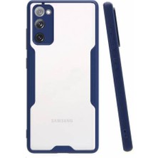 Kvy Samsung Galaxy A02S Tam Korumalı Renkli Kenarlı Parfe Kılıf Ekran Koruyucu