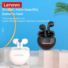 Lenovo HT38 Tws Kulaklık Kablosuz Bluetooth 5.0 Kulaklıklar Su Geçirmez Spor Kulaklık (Yurt Dışından)