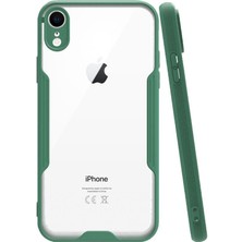Kvy Apple iPhone Xr Tam Korumalı Renkli Kenarlı Parfe Kılıf Ekran Koruyucu