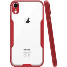 Kvy Apple iPhone Xr Tam Korumalı Renkli Kenarlı Parfe Kılıf Ekran Koruyucu