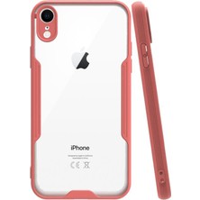 Kvy Apple iPhone Xr Tam Korumalı Renkli Kenarlı Parfe Kılıf Ekran Koruyucu