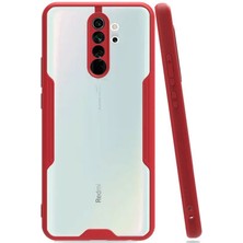 Kvy Xiaomi Redmi Note 8 Pro Tam Korumalı Renkli Kenarlı Parfe Kılıf Ekran Koruyucu