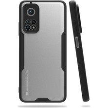 Kvy Xiaomi Mi 10T Tam Korumalı Renkli Kenarlı Parfe Kılıf Ekran Koruyucu