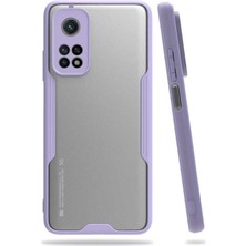 Kvy Xiaomi Mi 10T Tam Korumalı Renkli Kenarlı Parfe Kılıf Ekran Koruyucu