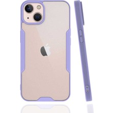 Kvy Apple iPhone 13 Tam Korumalı Renkli Kenarlı Parfe Kılıf Ekran Koruyucu