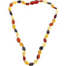 Chavin Doğal Kehribar Kız Erkek Çocuk Bebek Diş Kolyesi Dz12