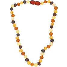 Chavin Kehribar Kolye Kız Erkek Çocuk Bebek Diş Kolyesi ED45