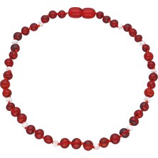 Chavin Kehribar Kolye Kız Erkek Çocuk Bebek Diş Kolyesi