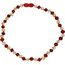 Chavin Kehribar Kolye Kız Erkek Çocuk Bebek Diş Kolyesi