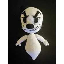 Hayalet Spooky Amigurumi Organik Oyuncak