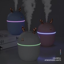 Nemlendirici Fogger Mist Maker Yatak Odaları Için Renkli LED Işık Pembe(Yurt Dışından)