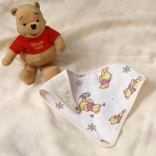 Lisanslı Disney Winnie  Pamuk Lisanslı Müslin Bandana