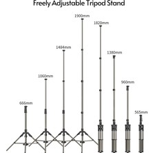 Ulanzi Taşınabilir Alüminyum Video Tripod 190CM / 75IN(Yurt Dışından)