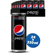 Pepsi Pepsi Max Kutu 24 x 250 ml