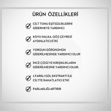 New Essentials Gül Özlü Koyu Halka ve Göz & Yüz Bakım Serumu