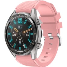 CoverZone Huawei Watch Gt3 Pro ile Uyumlu 46 mm Classic Frontier Kayış Kordon Pudra