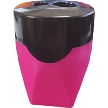 Cmk U4 Neon Çift Bıçaklı Atık Hazneli Kalemtraş