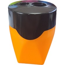 Cmk U4 Neon Çift Bıçaklı Atık Hazneli Kalemtraş