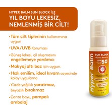 Hyper Balm Sun Block – Leke Karşıtı Güneş Kremi Spf 50+