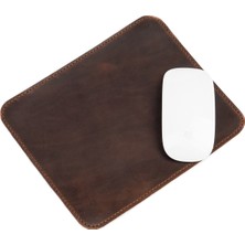 Lost Slope Hakiki Deri Mouse Pad