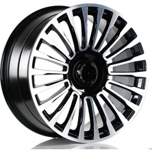 Emr EMR-A225-01 8.5X19"-5X112 ET38 66.6 Black Diamond Jant (4 Adet)