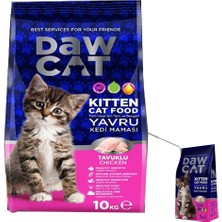 Daw Cat 10 kg Yavru Kedi Maması+1 kg Yavru Kedi Maması