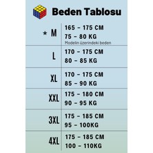 Azıcık Akıllı Erkek Indigo Dik Balıkçı Yaka Rahat Kalıp Yarım Fermuarlı Eşofman Takım 21EESTYAKT