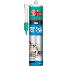 Akfix 100E Genel Amaçlı Silikon 280 ml Şeffaf