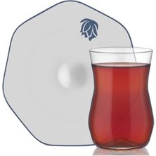 Koleksiyon Mislina Çay Bardağı Seti 6 Lı Lotus