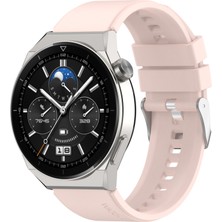 Yue Store Huawei Için Silikon Saat Bandı Gt Gt 3 Pro 46MM 22MM Pink (Yurt Dışından)