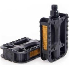 Ramdet 2'li Bisiklet Pedalı Reflektörlü 9-7 cm Pedal  Bisiklet Sağ Sol Bilyeli Pedal Takımı