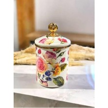 Seramikci Dufy Rose Deluxe 15 cm Kavanoz