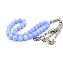 Murty99 Hakiki Doğal Kalsedon Tesbih 1.kalite Doğal Taş 001