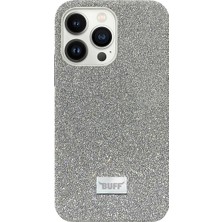 Buff iPhone 13 Pro Max Diamond Series Kılıf Light Silver