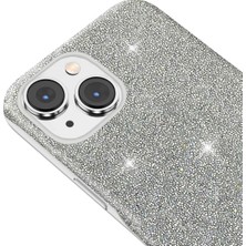 Buff iPhone 13 Diamond Series Kılıf Light Silver