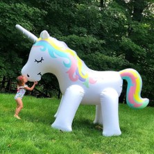 Su Yağdıran Şişme Unicorn 230X90CM( Yurt Dışından )