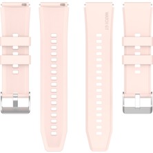 Huawei Için Silikon Saat Bandı Gt Gt 3 Pro 46MM 22MM Pink (Yurt Dışından)