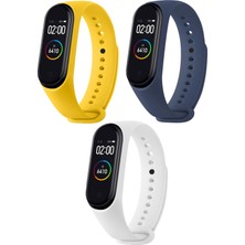 Hoffice Xiaomi Mi Band 3 ve Mi Band 4 Uyumlu Yüksek Kalite Silikon Kordon Seti