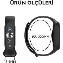 Hoffice Xiaomi Mi Band 3 ve Mi Band 4 Uyumlu Yüksek Kalite Silikon Kordon Seti