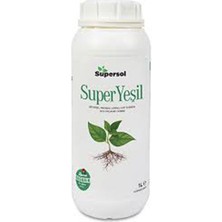 Supersol Biyoteknoloji Super Yeşil 1 L Bitkisel Menşeli Aminoasit Içeren Sıvı Organik Gübre