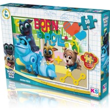 KS PDP709 Ks Puppy Dog Pals / 50 Parça Puzzle