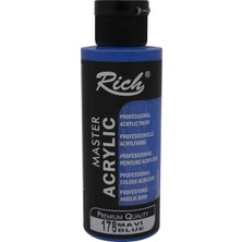 Rich  Rich Akrilik Boya 120 ml Mavi 178