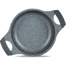 Thermoad Granit Döküm 2'li Sahan Seti 18 Cm-20 Cm/ Gri