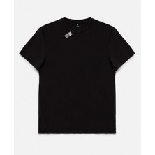 Janti O Yaka Tişört Regular Fıt %100 Pamuk Compack Penye