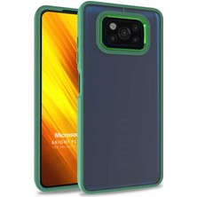 Microsonic Xiaomi Poco X3 Pro Kılıf Bright Planet Yeşil