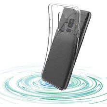 Canpay Samsung Galaxy J8 Uyumlu Kılıf Case, Soft, Transparent, Şeffaf Ultra Esnek Ince Silikon