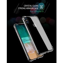 Canpay Apple iPhone X-Xs Uyumlu Kılıf Case, Şeffaf Ultra Koruma Hard Transparent Ultra Protected