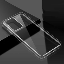 Canpay Huawei P40 Uyumlu Kılıf Case, Soft, Transparent, Şeffaf Ultra Esnek Ince Silikon