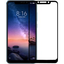 Canpay Xiaomi Redmi Note 6 Pro Uyumlu Ekran Koruyucu Tam Kaplayan Full Kavisli, Hd, Kırılmaz 5d Cam